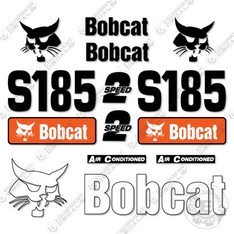 bobcat skid steer decals|bobcat skid steer decals kit.